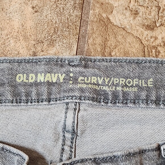 Old Navy Curvy Profile Pants – Women’s Size 12 Petite, Mid Rise, Gray, NWT - Picture 7 of 8